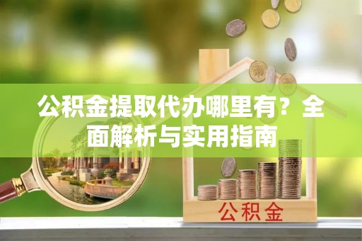 内湖公积金提取代办哪里有？全面解析与实用指南