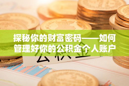 内湖探秘你的财富密码——如何管理好你的公积金个人账户信息