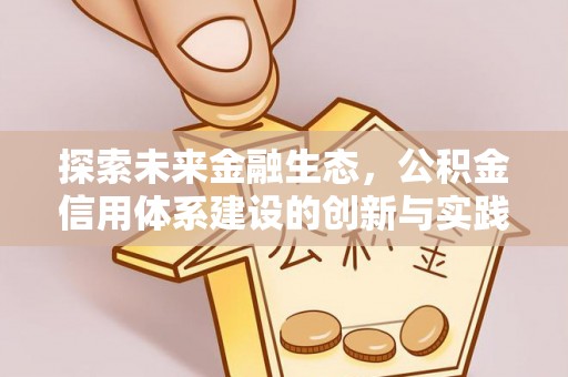 内湖探索未来金融生态，公积金信用体系建设的创新与实践