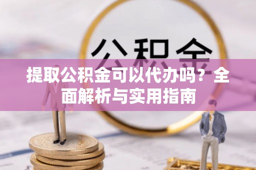 内湖提取公积金可以代办吗？全面解析与实用指南
