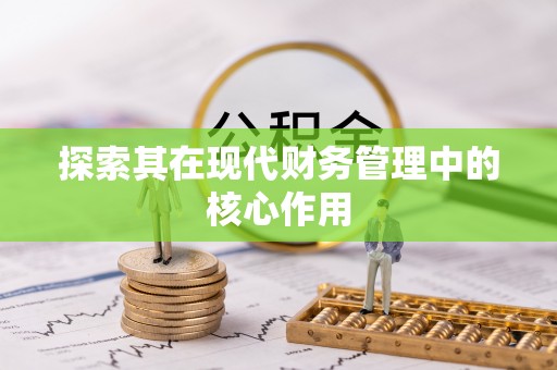 内湖探索其在现代财务管理中的核心作用