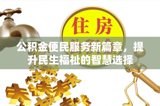 内湖公积金便民服务新篇章，提升民生福祉的智慧选择
