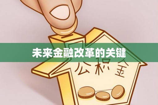 内湖未来金融改革的关键