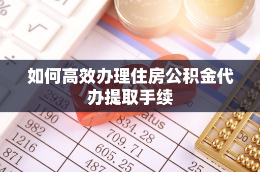 内湖如何高效办理住房公积金代办提取手续